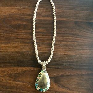 Paua Shell and Abalone Necklace